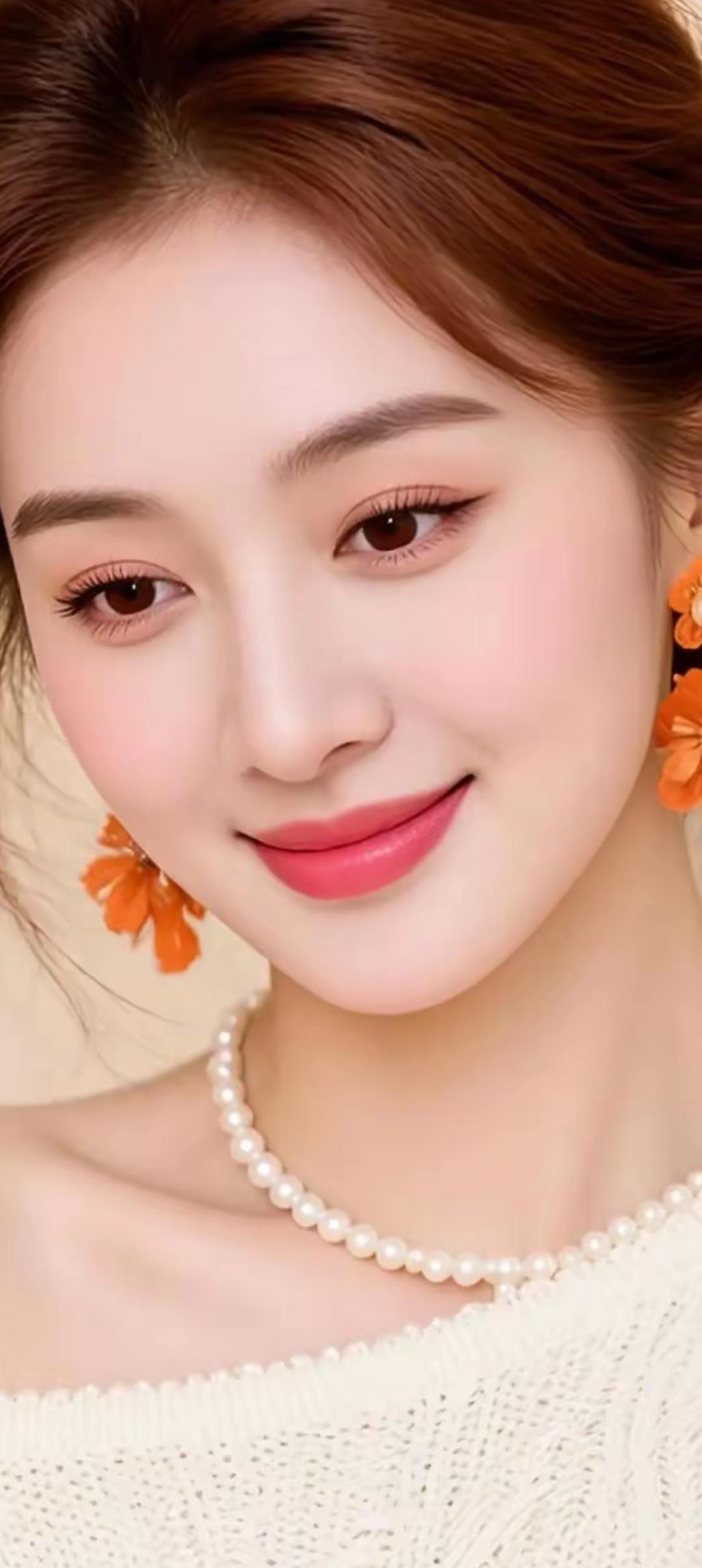 温柔甜美的珍珠耳环，搭配优雅的珍珠项链，尽显女性魅力！💕✨