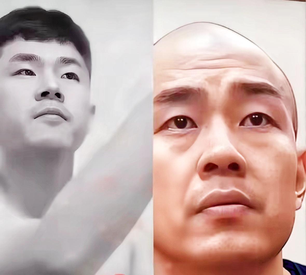 金昊狱中流鳄鱼眼泪，杀妻案一审判死刑，入狱几个月后他的面相苍老了许多。入狱前