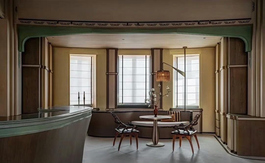 简约清新现代装修风格,你喜欢吗?上海桐安里会所软装设计布鲁盟叁​​​