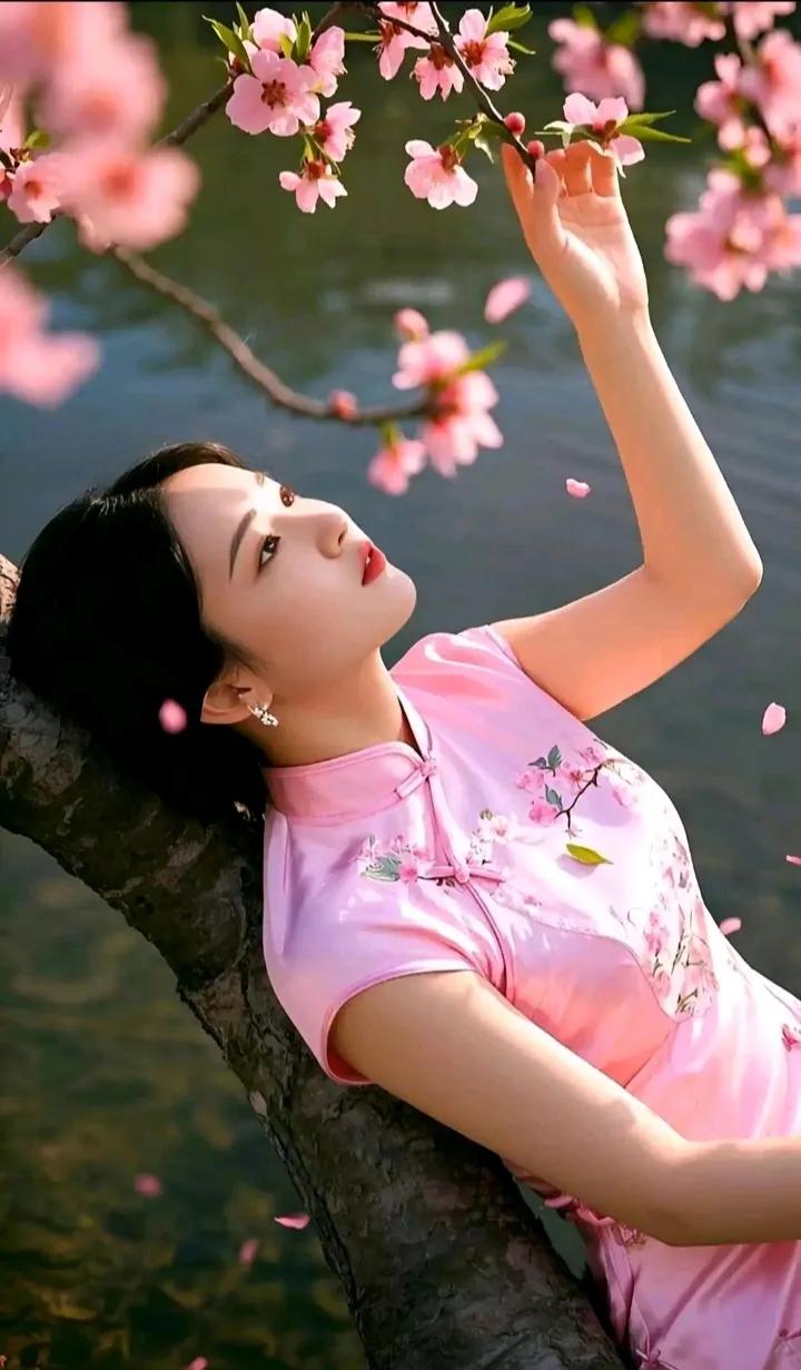 桃花园有桃花仙，桃花仙子住桃庵，桃庵门前种桃树，……请友续句……？上联