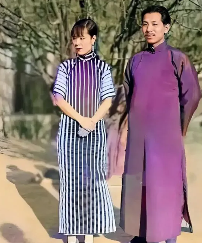 张学良和原配妻子于凤至年轻时真实合照，这是货真价实的本人，不是某演员演的。张学良