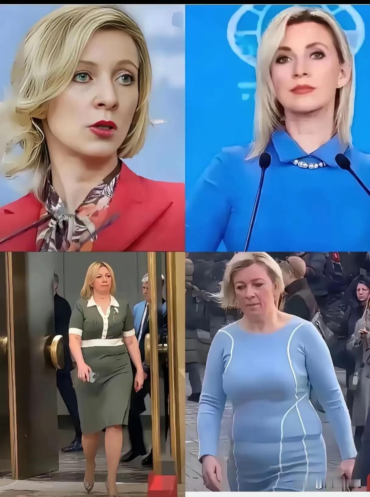 扎哈罗娃—扎哈罗嫂—扎哈罗婶—扎哈罗奶奶！但每个时斯的她都掩不住睿智的光芒