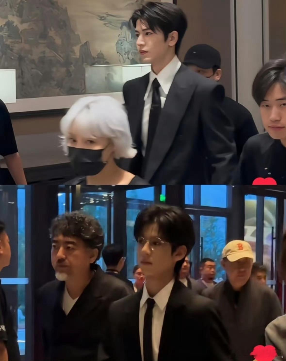 张凌赫自己都生不出这么像的都是大浓颜来的