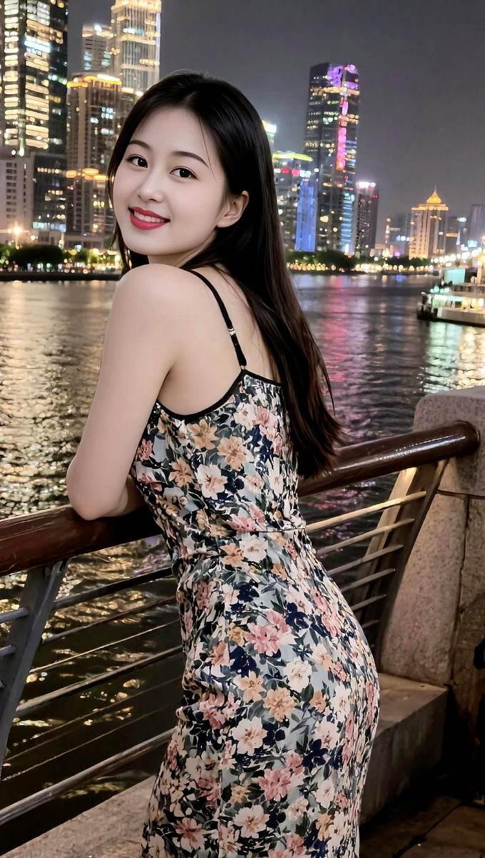 AI外滩夜景写真