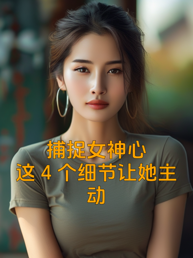 捕捉女神心，这4个细节让她主动