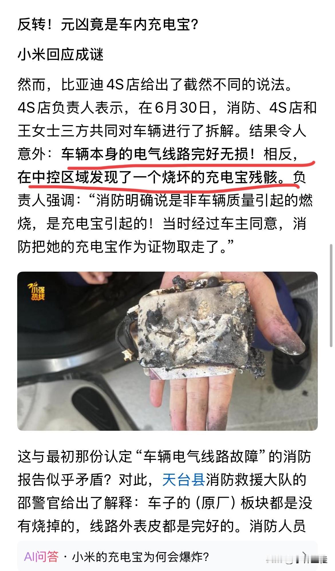 比亚迪：“吓死我了，还好这次运气好，物证没被烧完，不然这锅又得我背了！”这些车