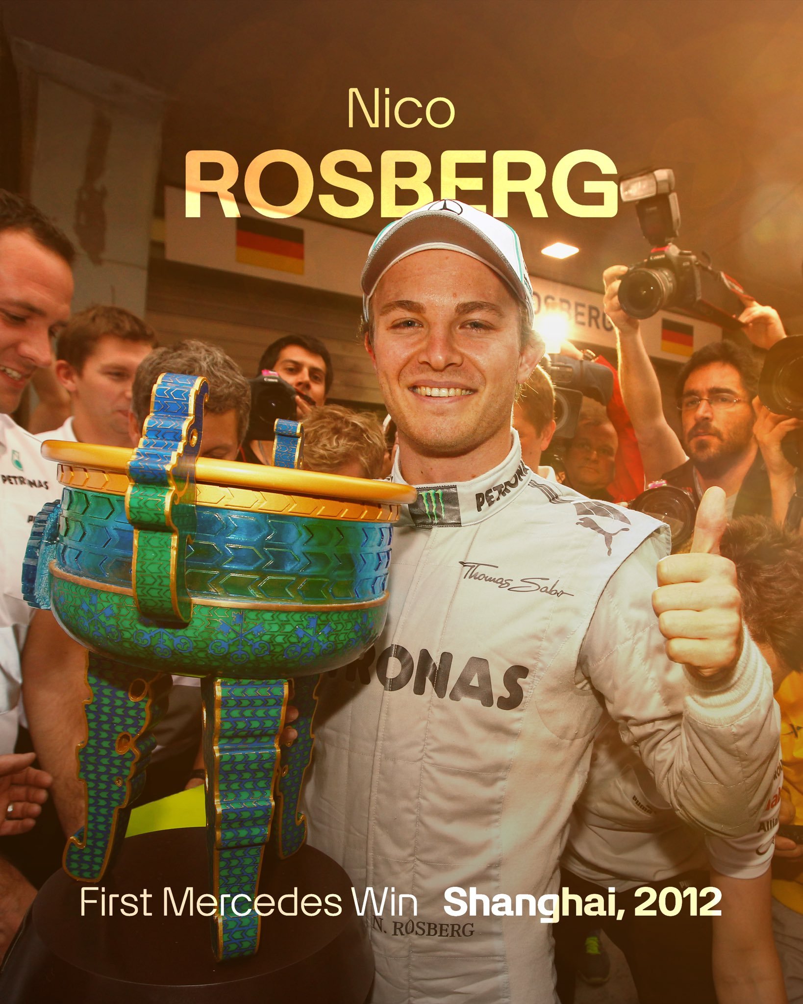 梅赛德斯F1分冠俱乐部成员一览~梅赛德斯以制造商身份参加F1一来，先后有8位车手