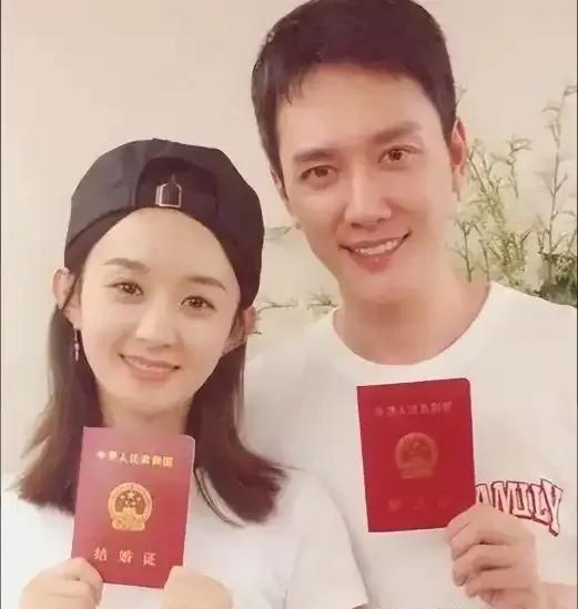 那年，冯绍峰与赵靓颖领证了…