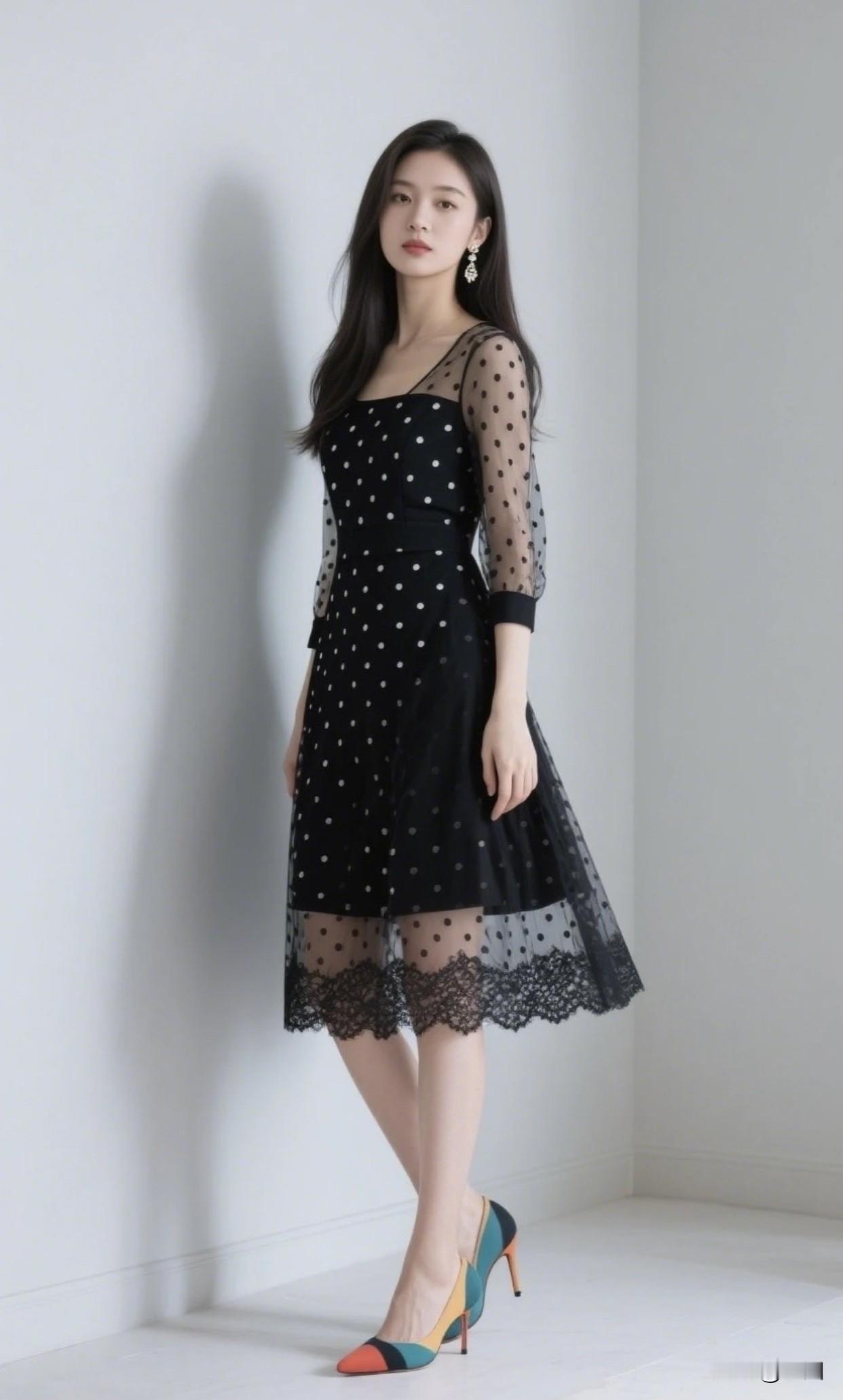 清雅脱俗的美到底长啥样？气质淡雅，不会过于张扬外露。