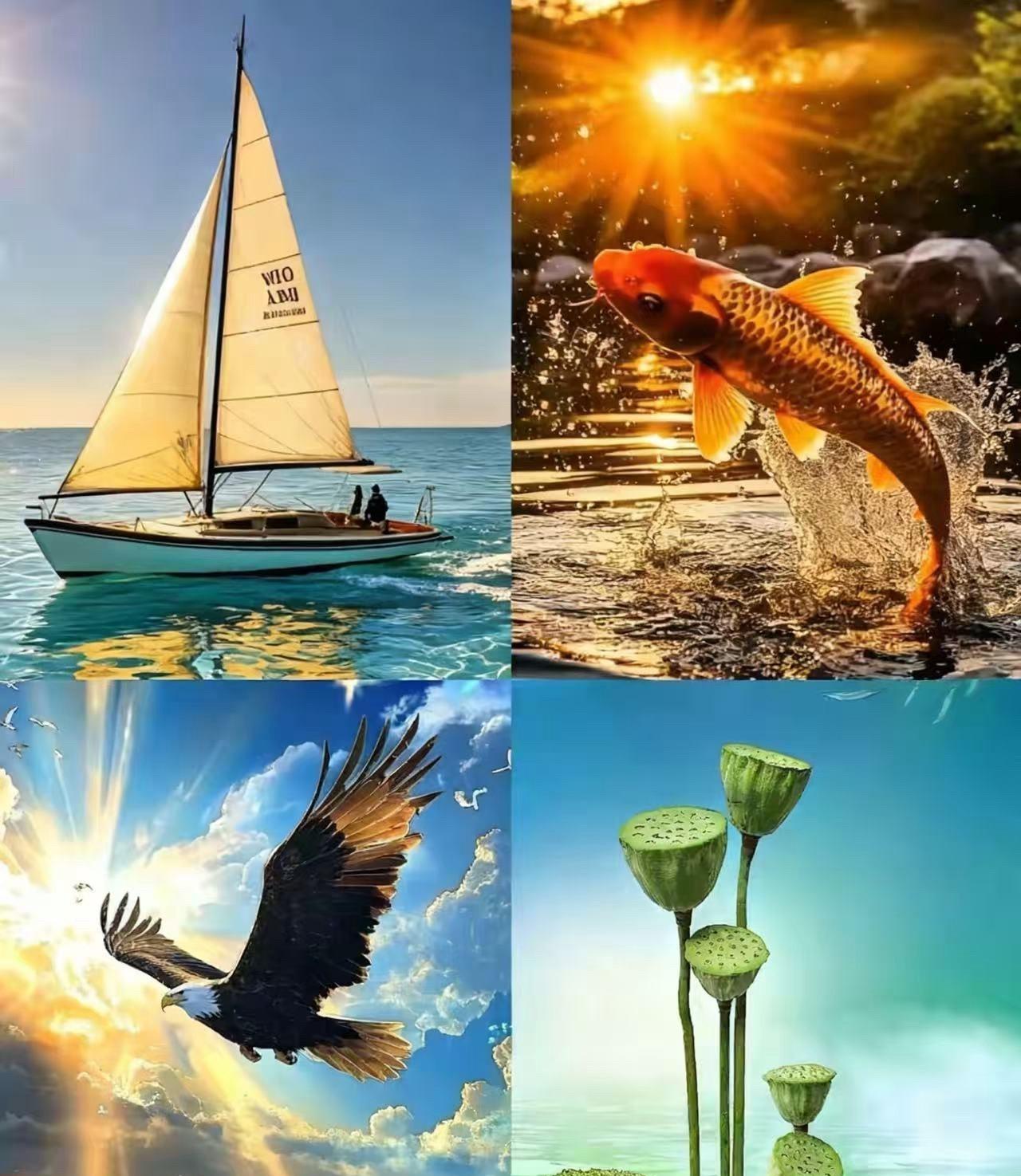 测一测，上天赐给了你家孩子怎样的锦绣前程！四图选一，你最喜欢哪幅图？答案在评