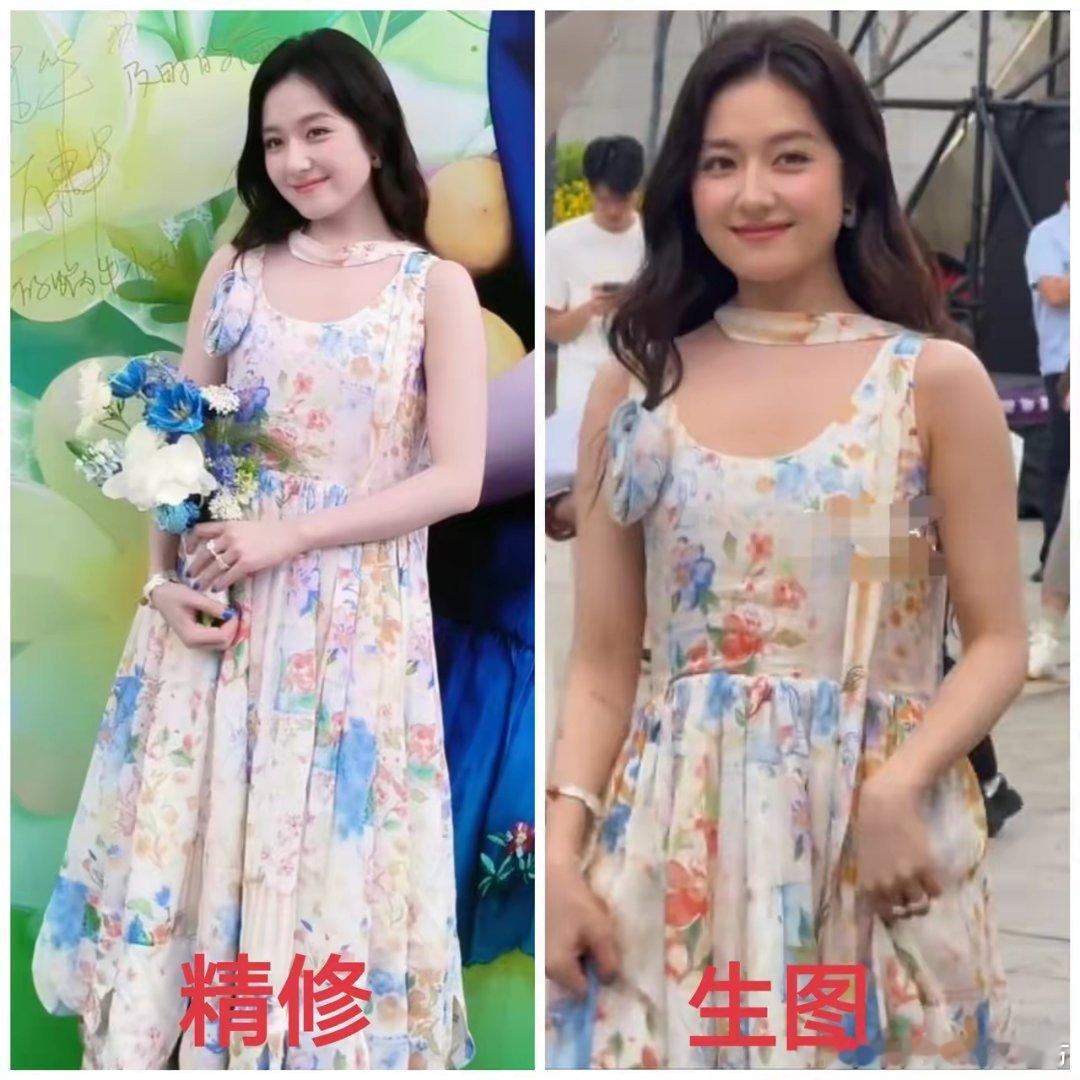 我发现李兰迪的体态，真该好好管管了！[捂脸哭]好好的一个大美女，硬生生拍出100多