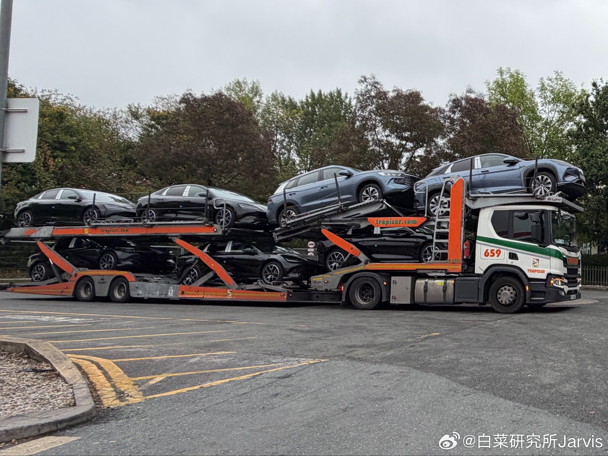 欧洲的比亚迪运输车[思考]比亚迪​​​