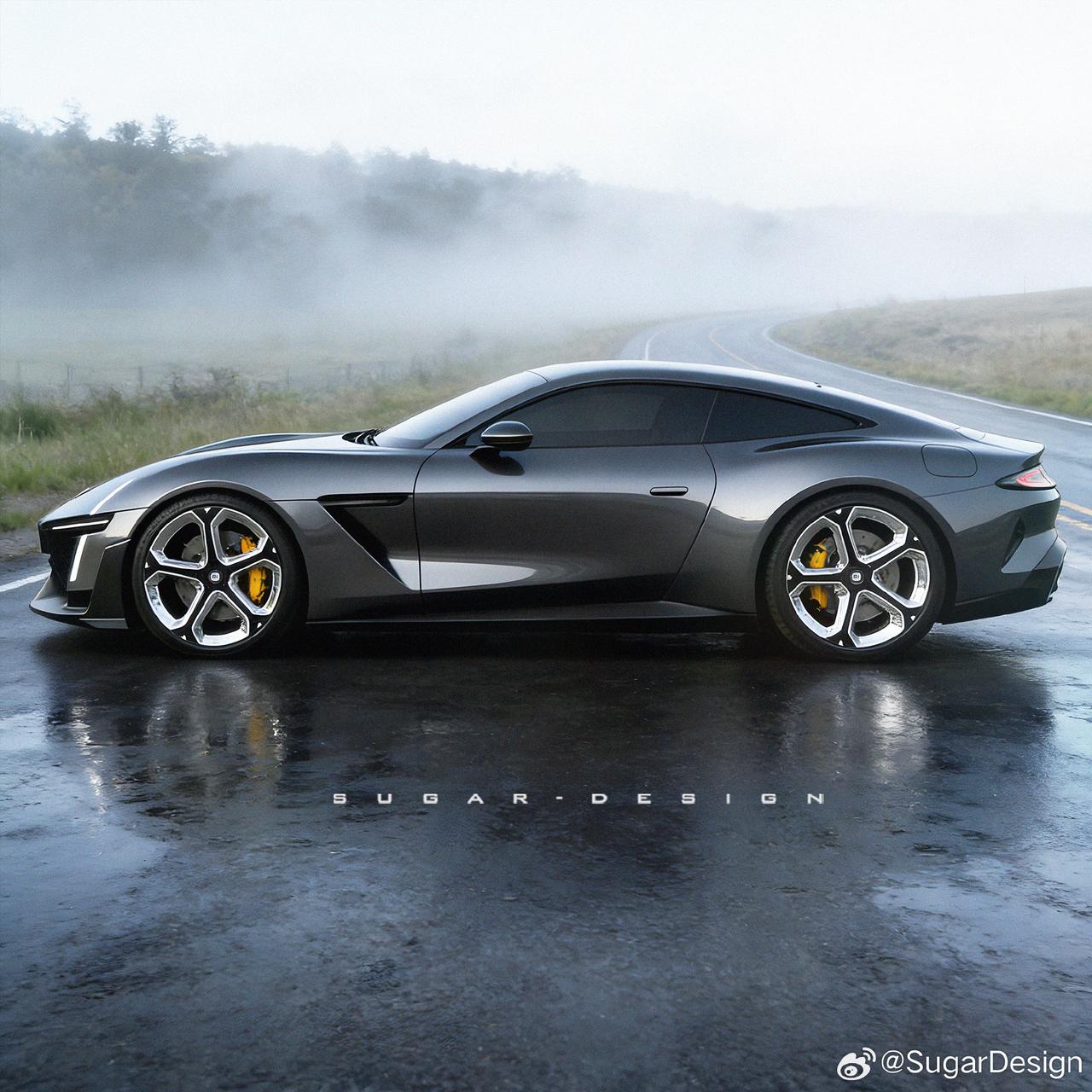 小米双门GT跑车新车预览！设计师：@SugarDesign【来自懂车帝车友圈】