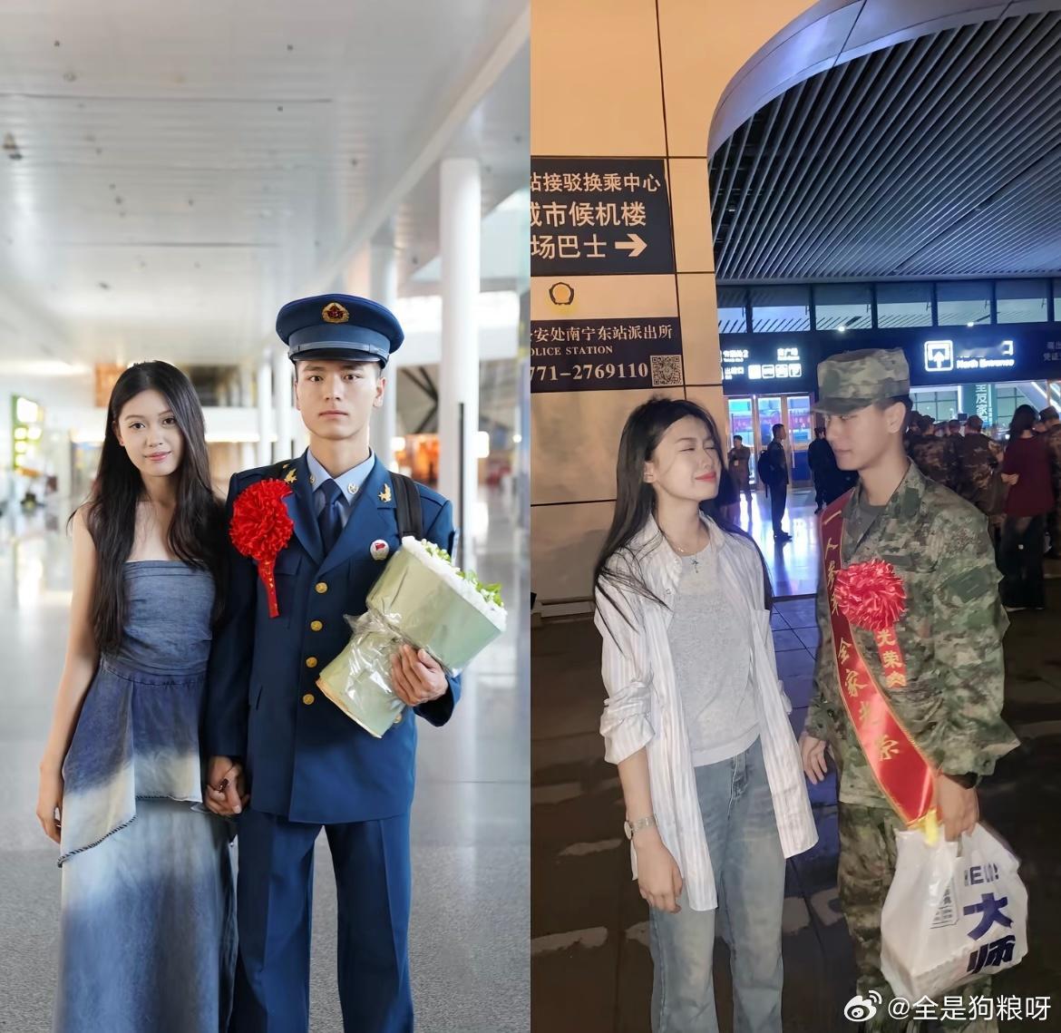 两年前送你入伍两年后接你退伍​​​