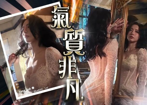 【On.cc】菊梓喬為個唱賣大包　低胸透視裙變「樂壇波霸」歌手菊梓喬（Hana）