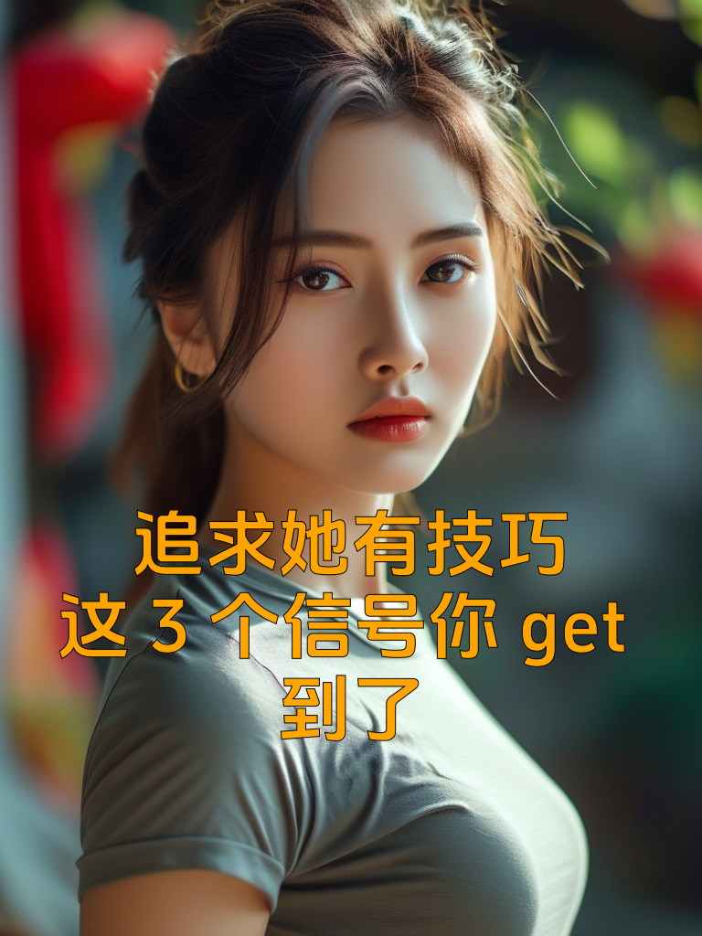 追求她有技巧，这3个信号你get到了？