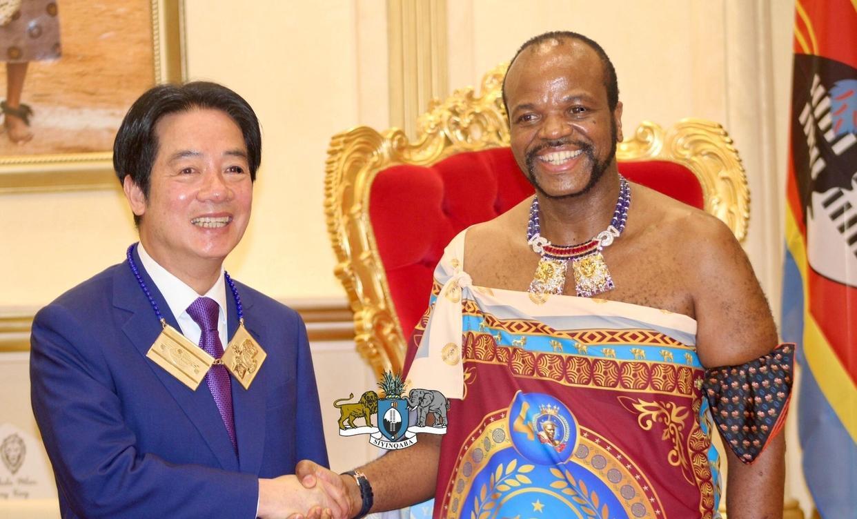魑魅魍魉聚首，丑态毕露无遗赖清德与姆斯瓦蒂三世的会面，活脱脱一场魑魅魍魉的