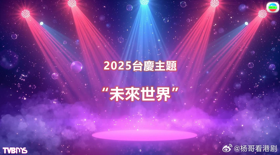 TVB公布2025年台庆主题：未来世界万千星辉贺台庆2025将于11月19日举行
