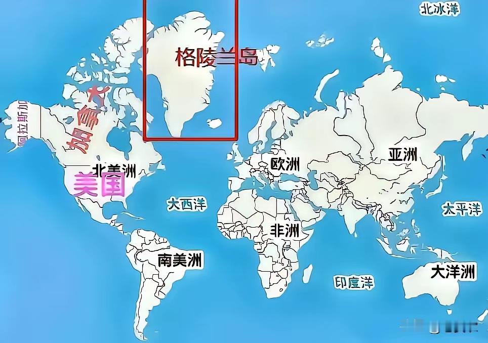 这个和我们平时看的地图方向不一样，这个看的比较清楚，我们是东方，美国是西方，看时