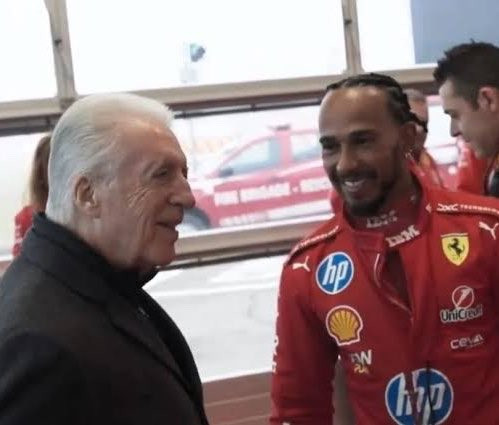 f1皮耶罗·法拉利在谈到汉密尔顿代表法拉利取得首胜时表示：“我不认为这只是巧合