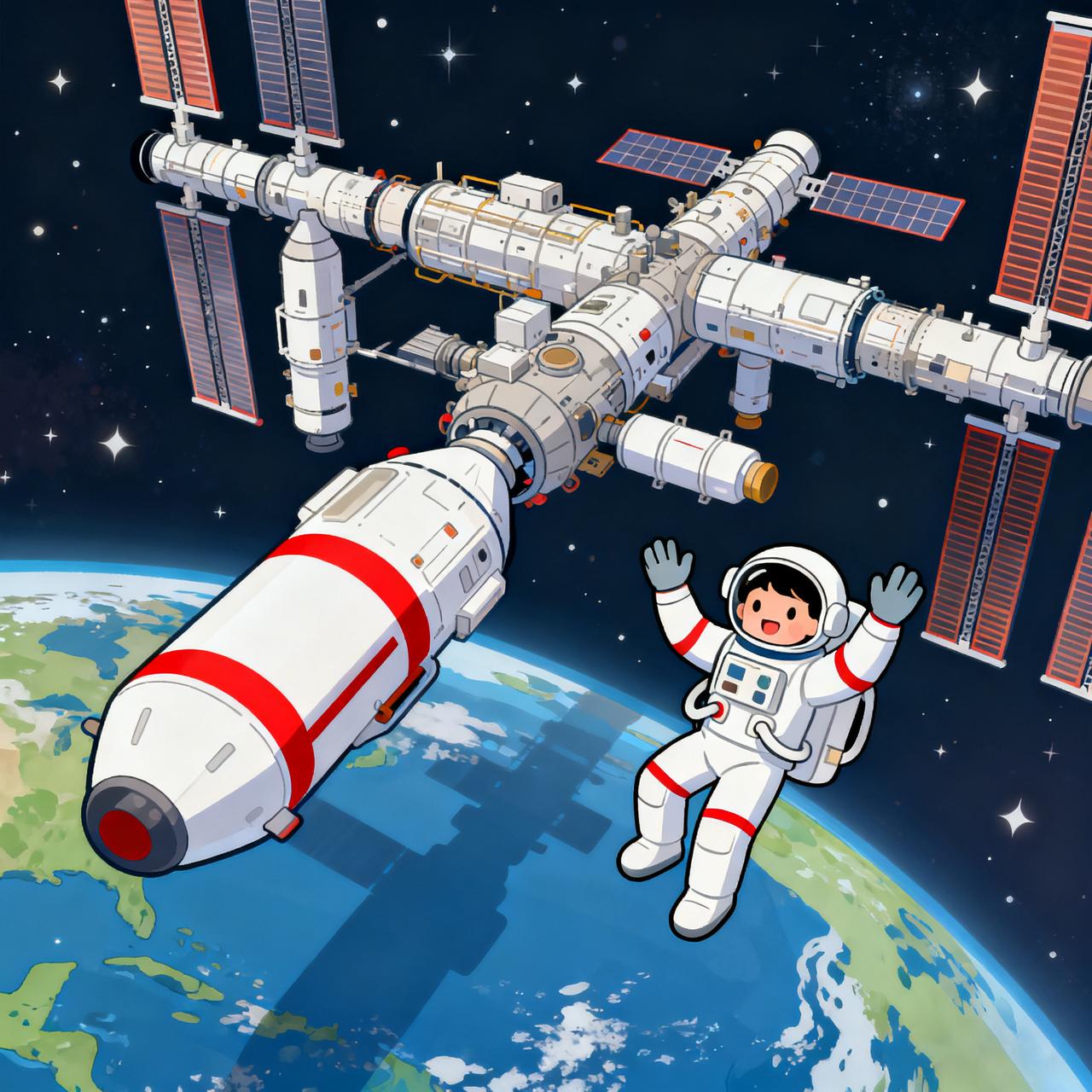 谁懂啊！神舟二十一号这三位航天员简直是“航天梦之队”！指令长张陆是4次出