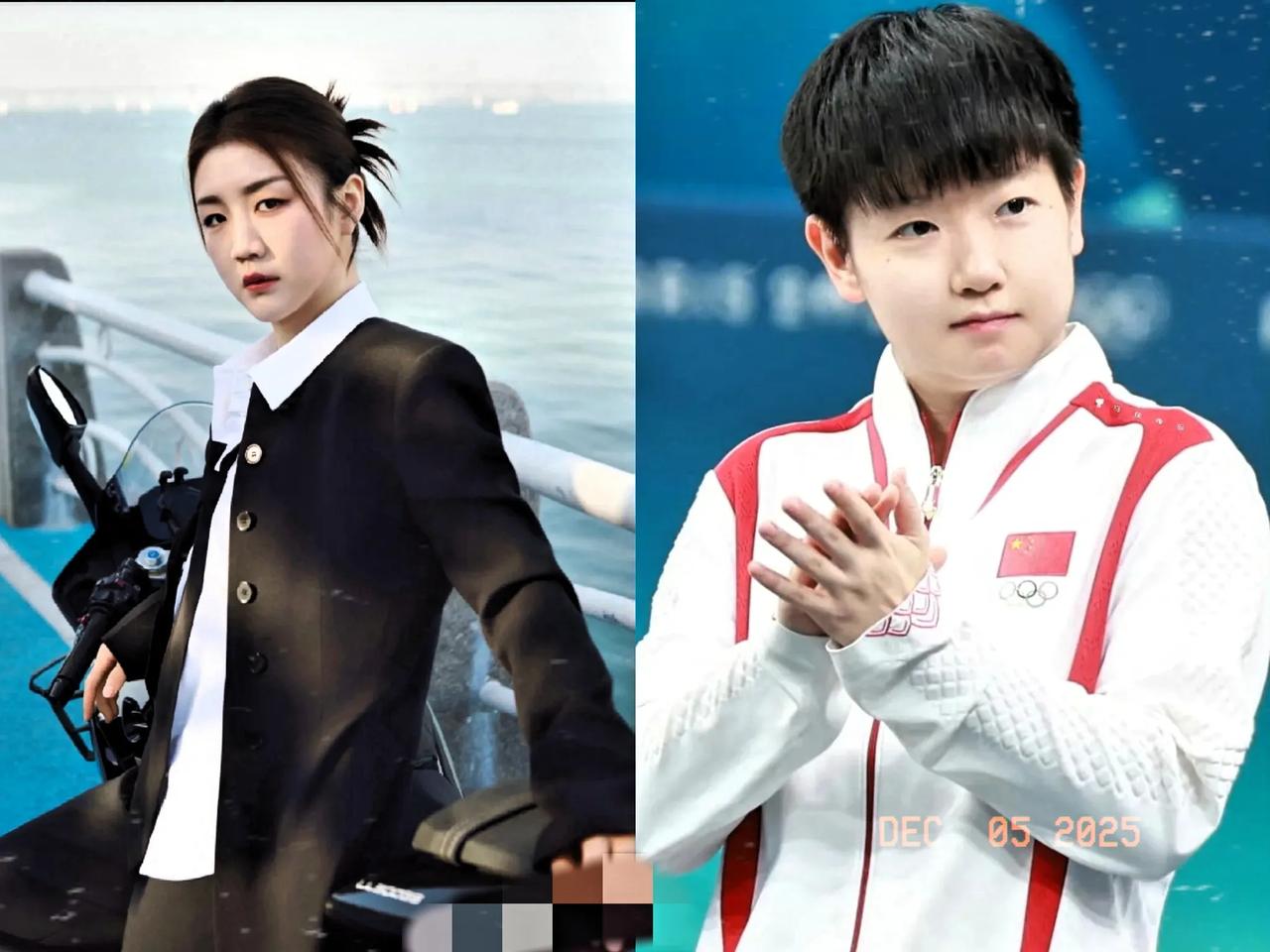 今天我问我妈，要是让你选娶陈梦和孙颖莎你会选谁？我妈说当然是陈梦啦。