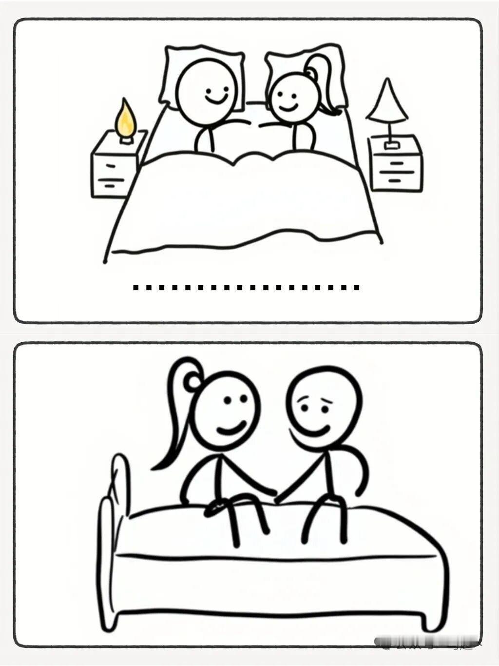 一对情侣在公园里游玩，男生深情地对女生说：“亲爱的，咱们结婚吧。”女生反问：“结