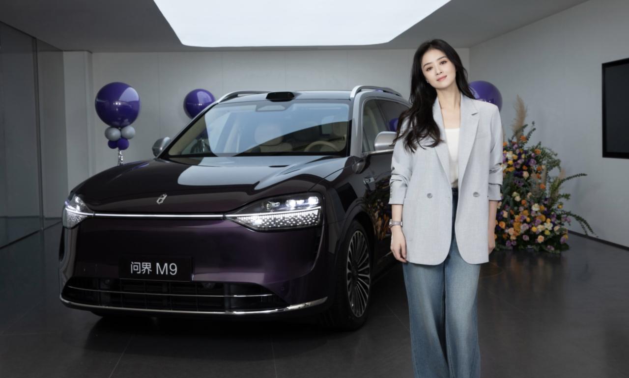 问界M9明星车主+1，演员蒋欣提车，咱捋捋啊，黄渤、胡兵，沙溢、于和伟，马丽、万