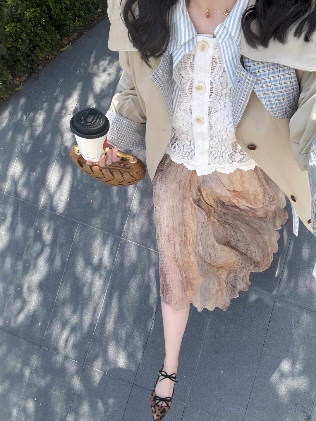 早春漂亮通勤｜风衣叠穿真的很知识分子那味！