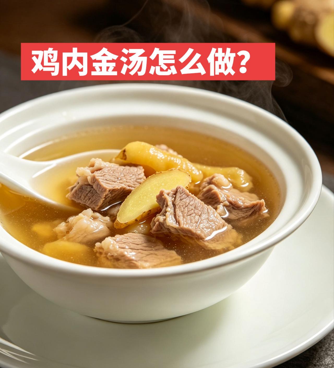 鸡内金汤做法？食材（2人份）-干鸡内金3g（建议提前干炒去腥，炒至微黄