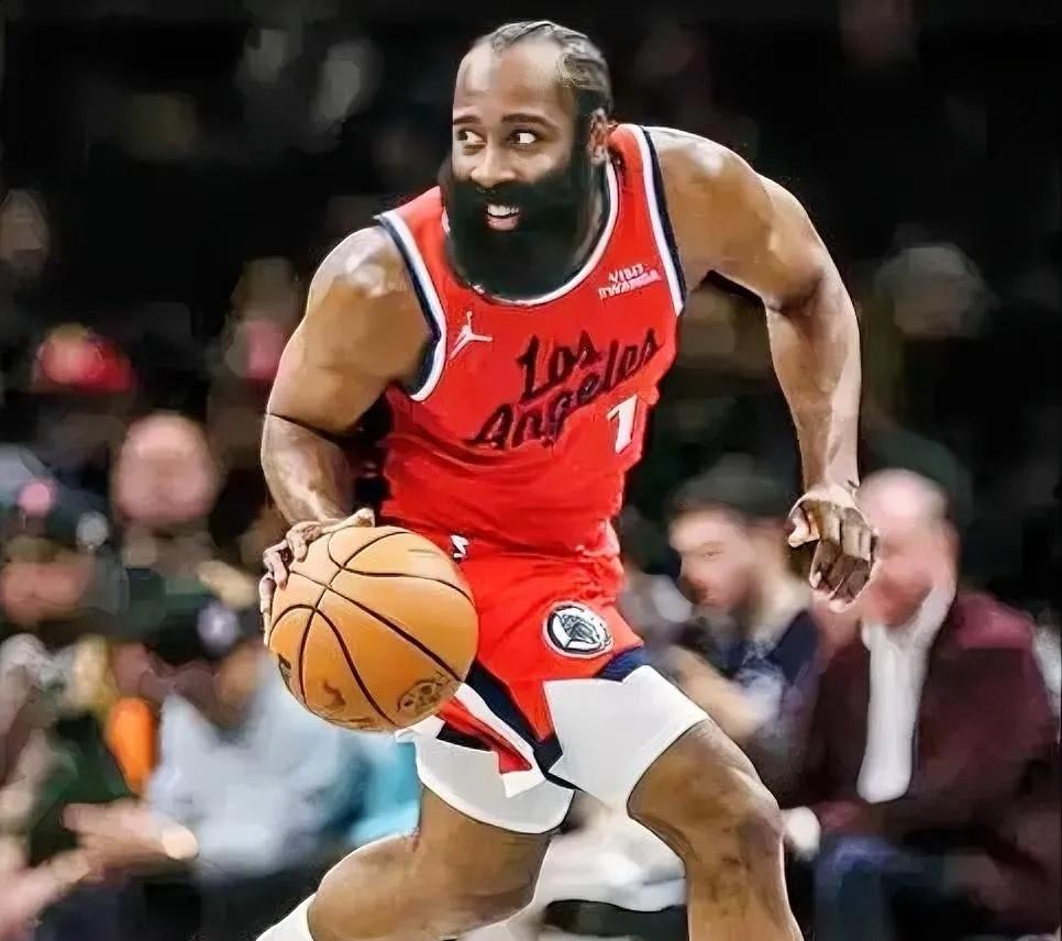 连哈登都不信！明明自已是极致拉胯表演，没想到快船居然还赢了。快船客场98：9