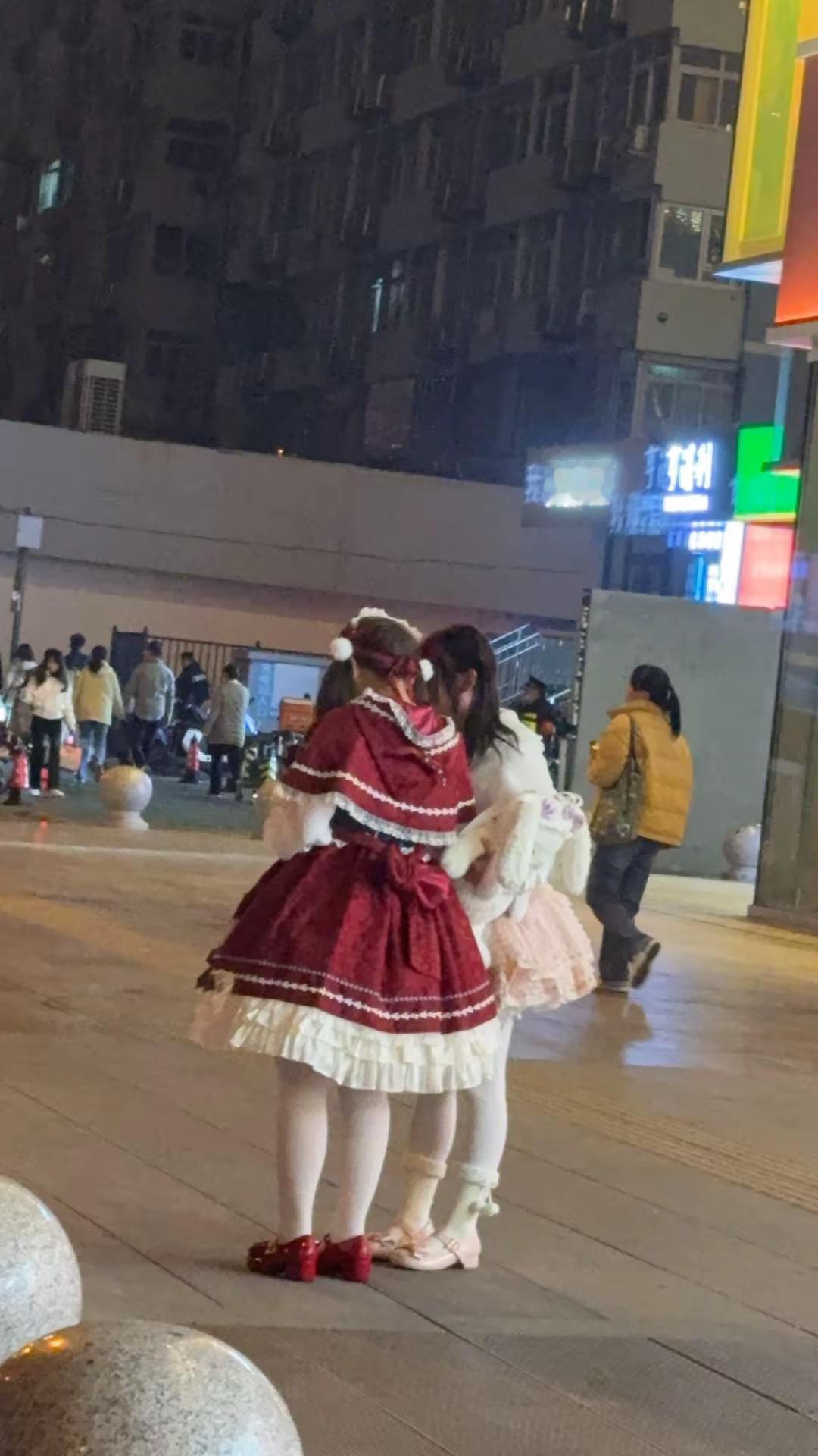 记录日常vlog洛丽塔lolita上热搜甜美穿搭jk制服...