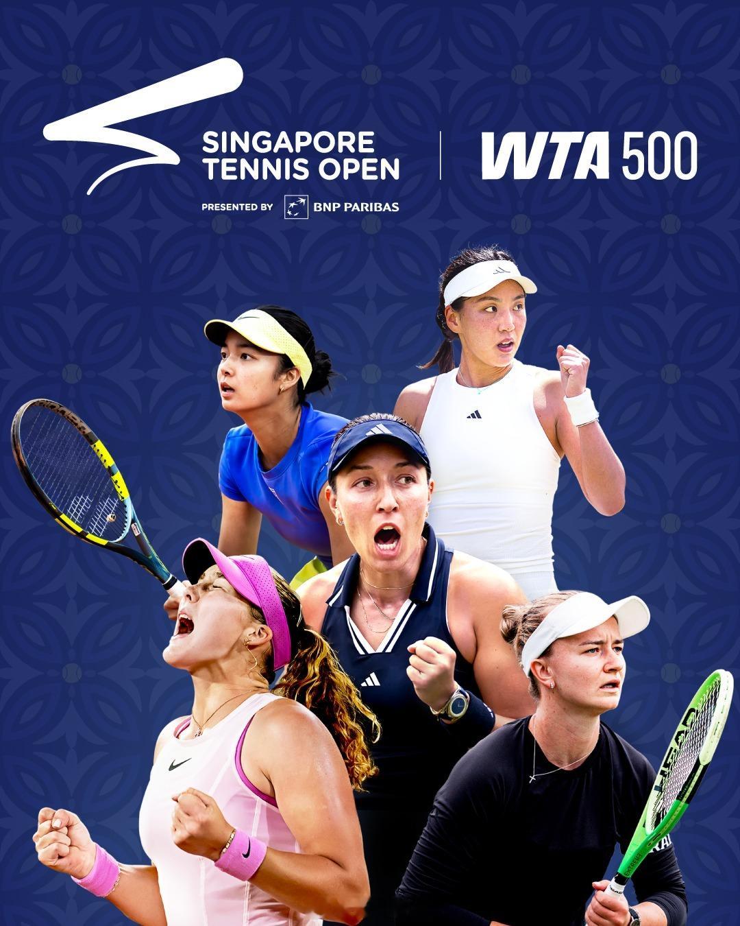 新加坡WTA500阵容更新：施内德🇷🇺、科斯蒂亚🇷🇴、亚历山德罗娃🇷?