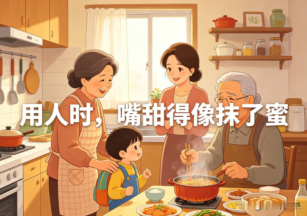 老妈帮弟弟带娃，弟媳嘴甜得像抹了蜜！我和姐姐却看出了背后的真相！老妈现在在弟