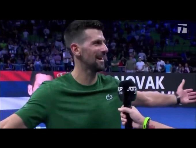 面对意大利网协主席比纳吉的“单方面官宣”，德约科维奇在雅典250赛首秀获胜后亲自