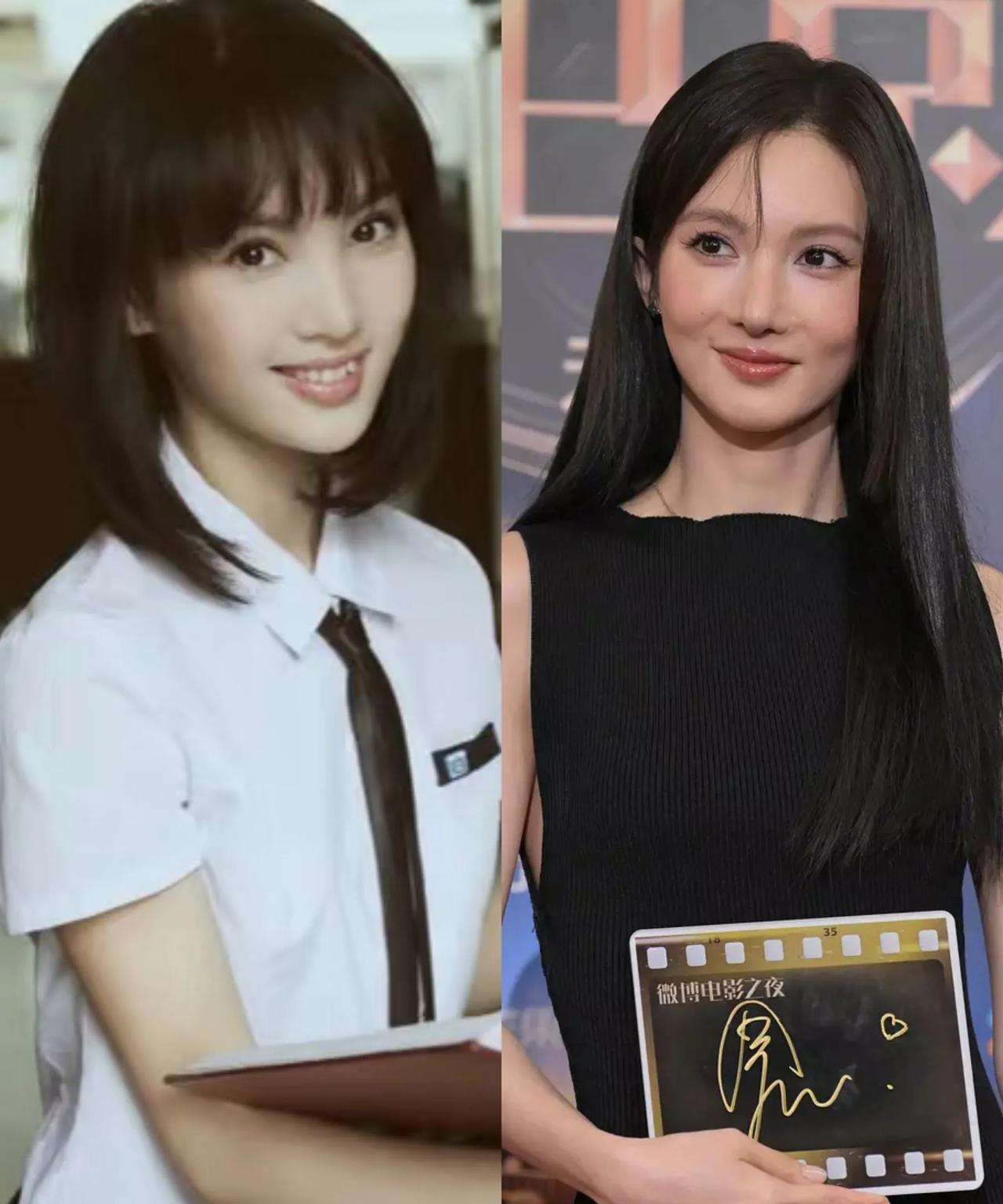为什么整容千万不能动鼻子金晨估计内心都崩溃了吧金晨最新照片，整个人有种假人感