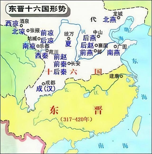 南京号称"十朝都会"，但真正定都于此的政权里，东晋104年是最长的，其次是明初定