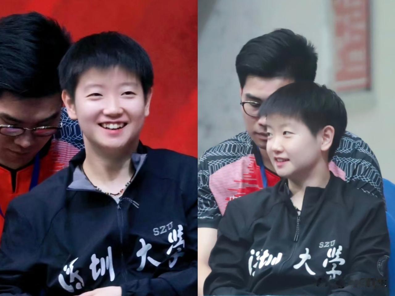 深大俱乐部这波发文，看得人心里暖暖的。之前总有些声音嘀咕，嫌莎莎在乒超打得