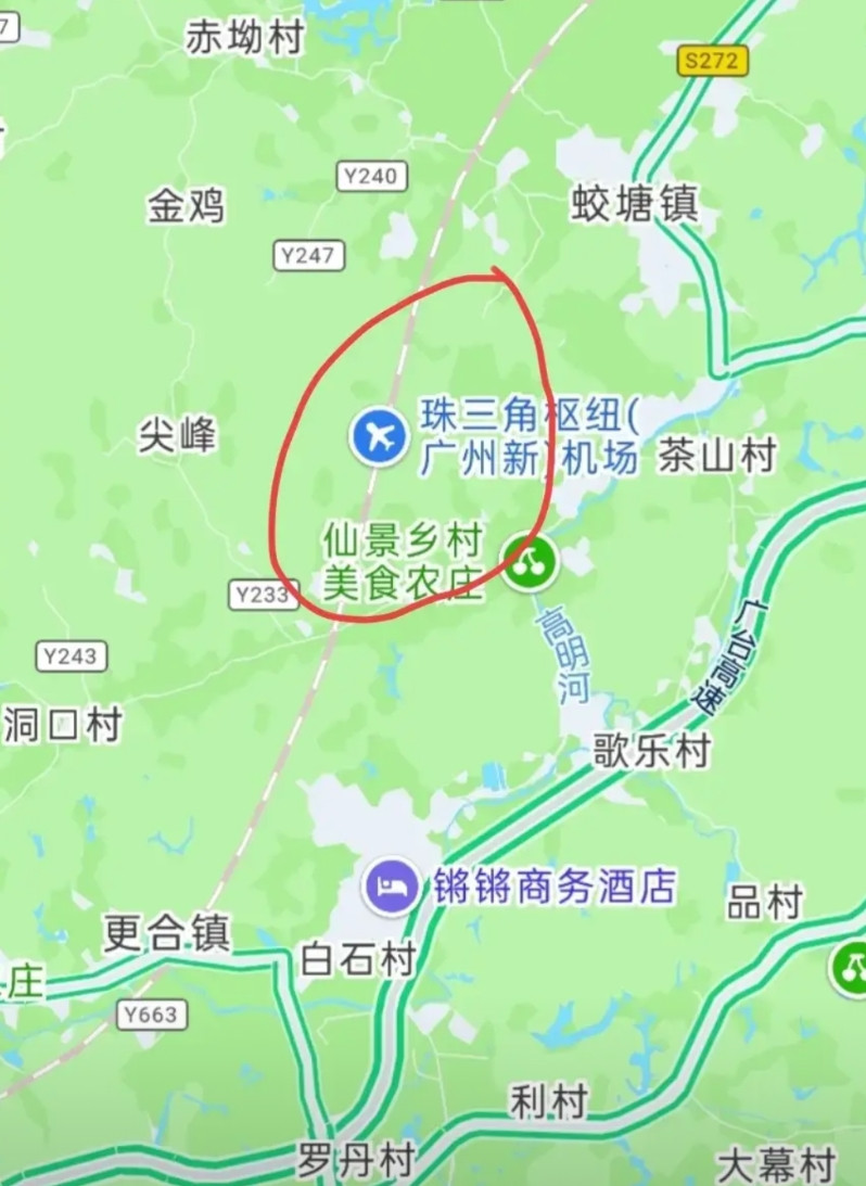 真想不明白，广州新机场（珠三角枢纽广州新机场）为什么要建那么远呢？都到肇庆市了，