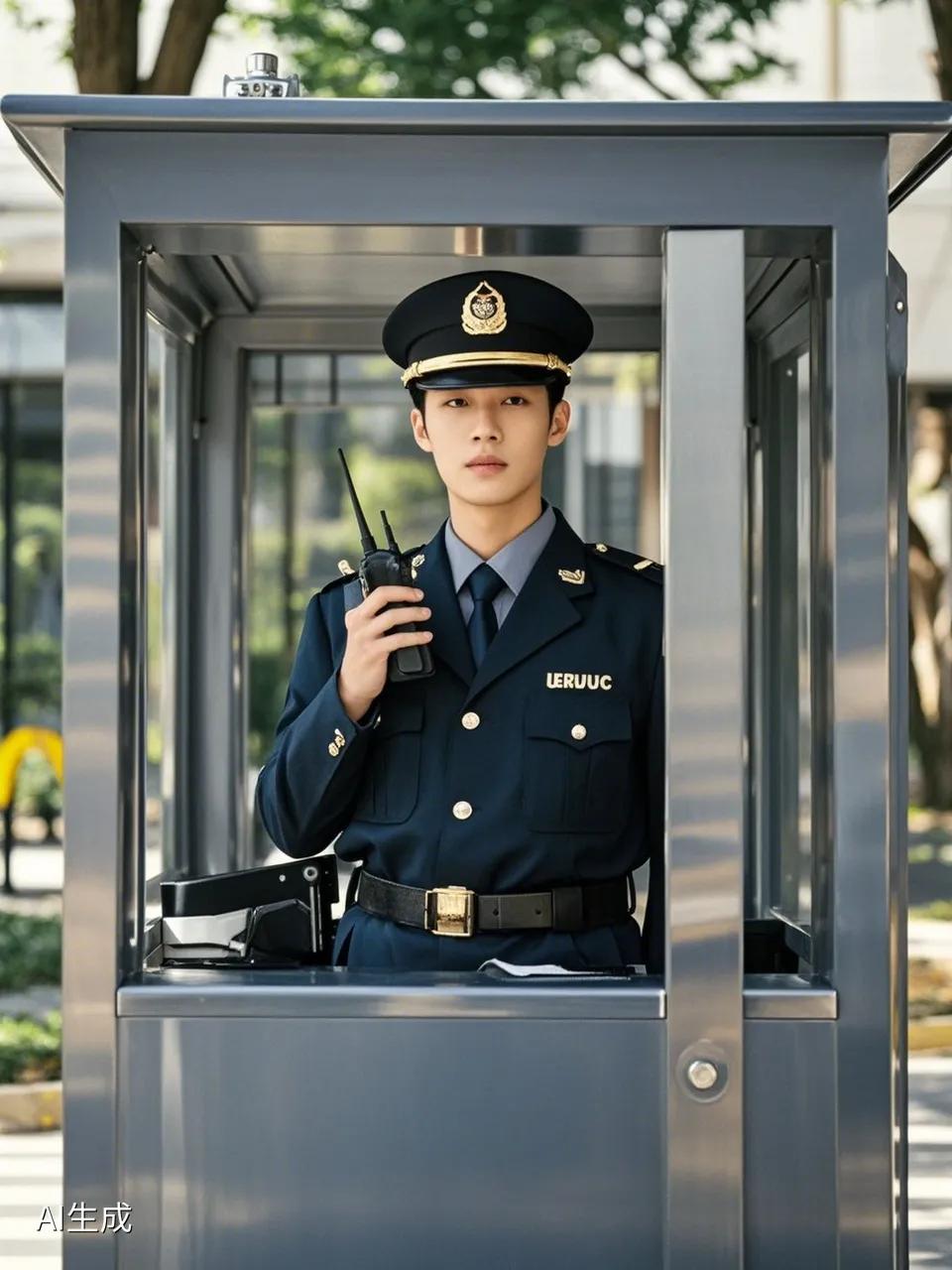 保安这份工作常被低估，但其实很有价值。在商场、学校、小区，保安无处不在，他们就像