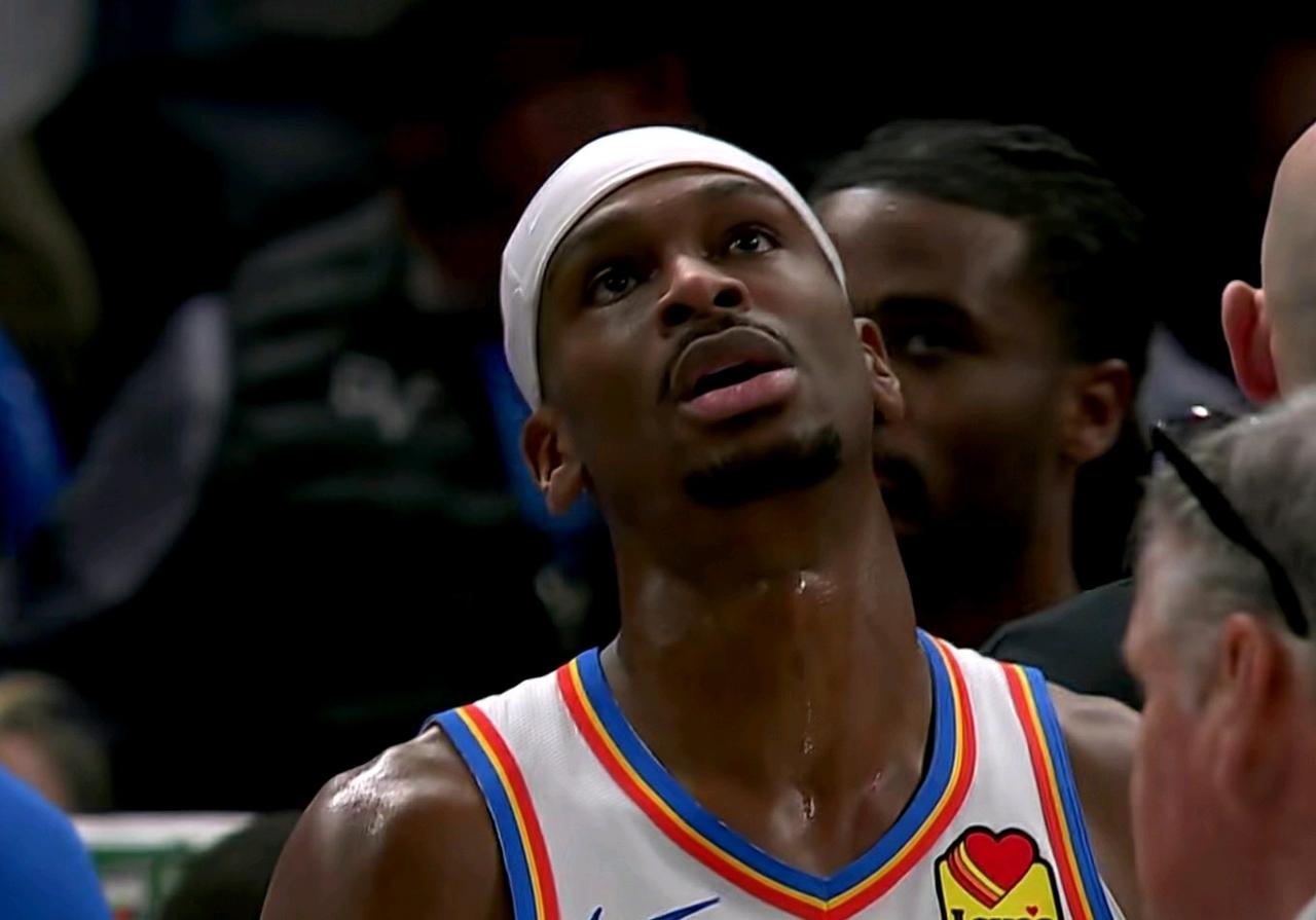 亚历山大疯狂罚球：拯救雷霆！！！胜之不武！卫冕冠军雷霆打的太难看了，关键时刻