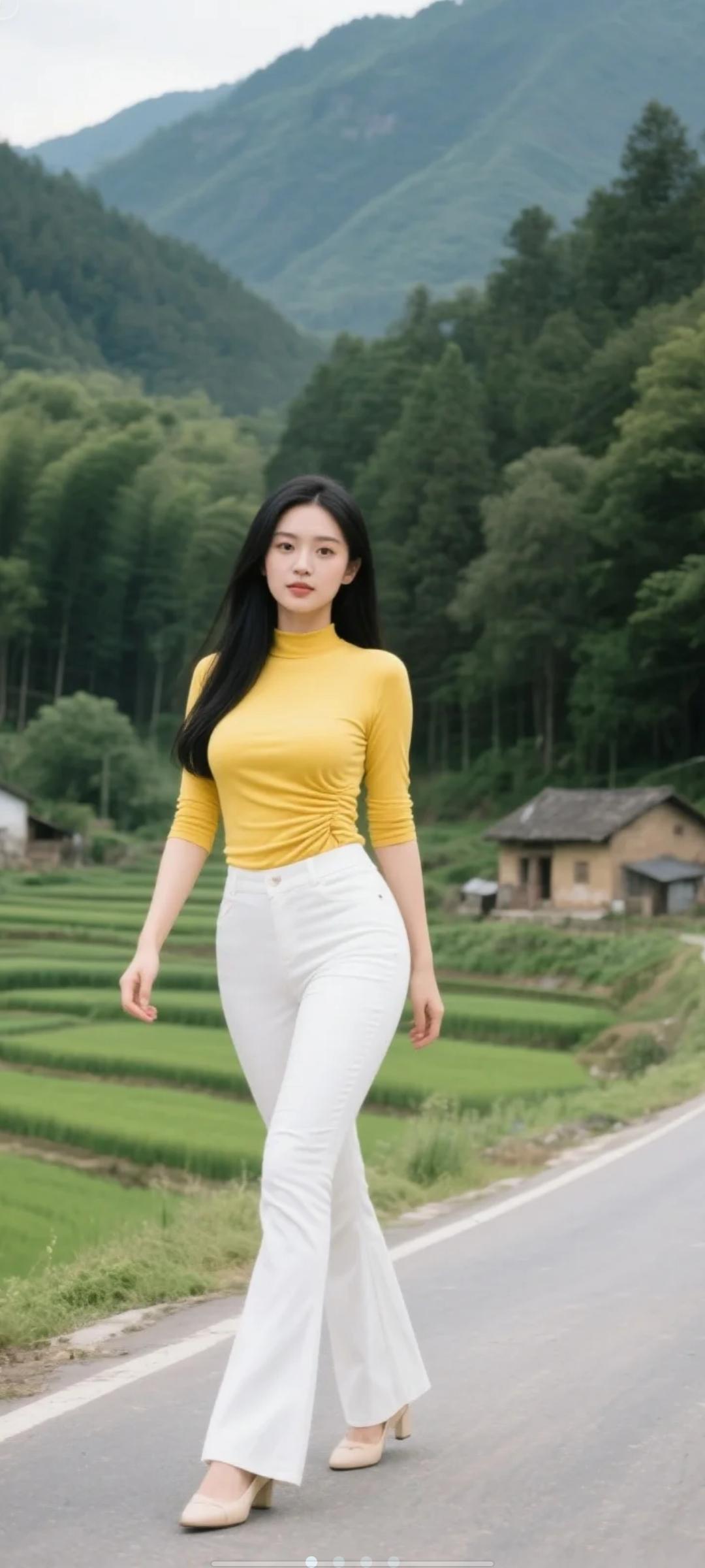 乡村气息，好舒服啊。