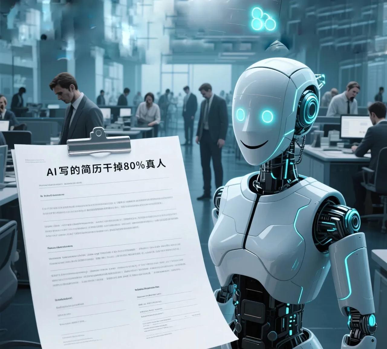 招聘圈炸了！AI写的简历竟干掉80%的真人？最近有一家咨询公司的老板搞