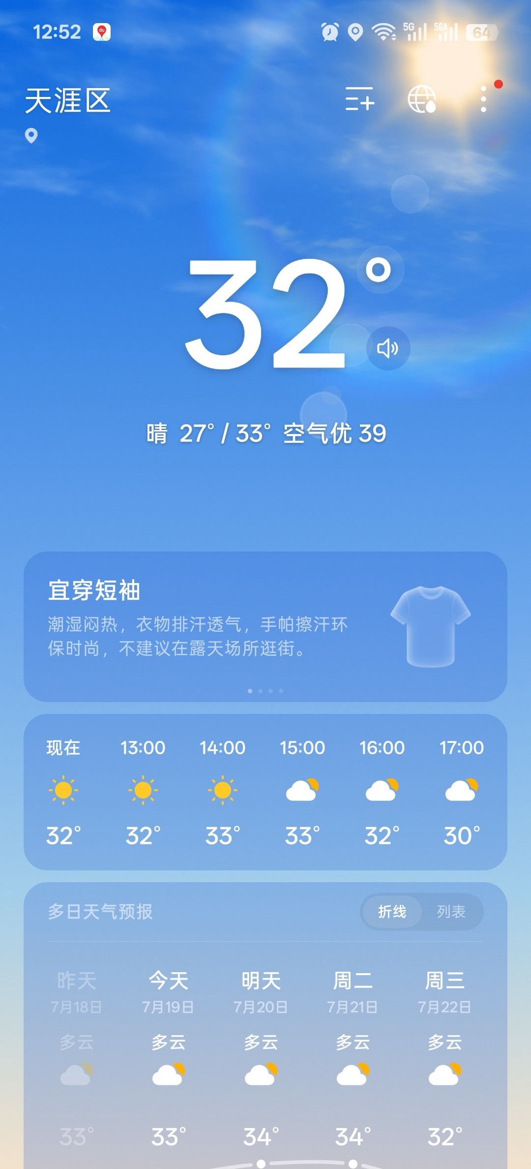 最近不少朋友想来三亚玩，又怕三亚太热。这段时间三亚最高气温也就32、33℃的样子