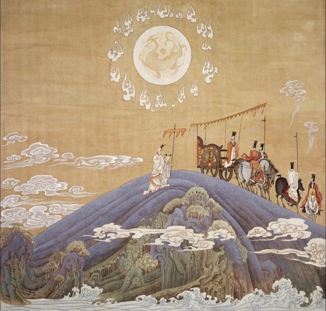 荣曜秋菊，华茂春松”‌|“连环画《洛神赋》…”丨绘：陈全胜​​​传统文化