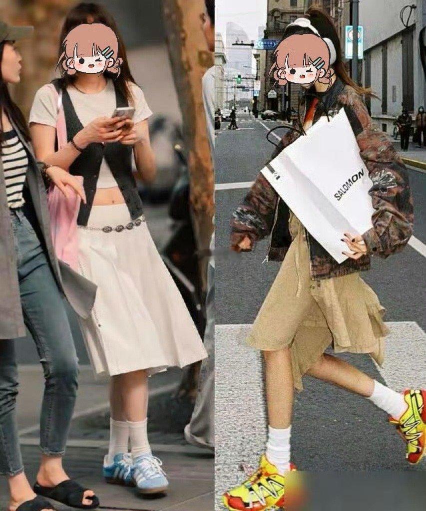 去了上海才发现：没人穿洞洞鞋了。取而代之的是清一色的Samba和萨洛蒙，年轻人脚