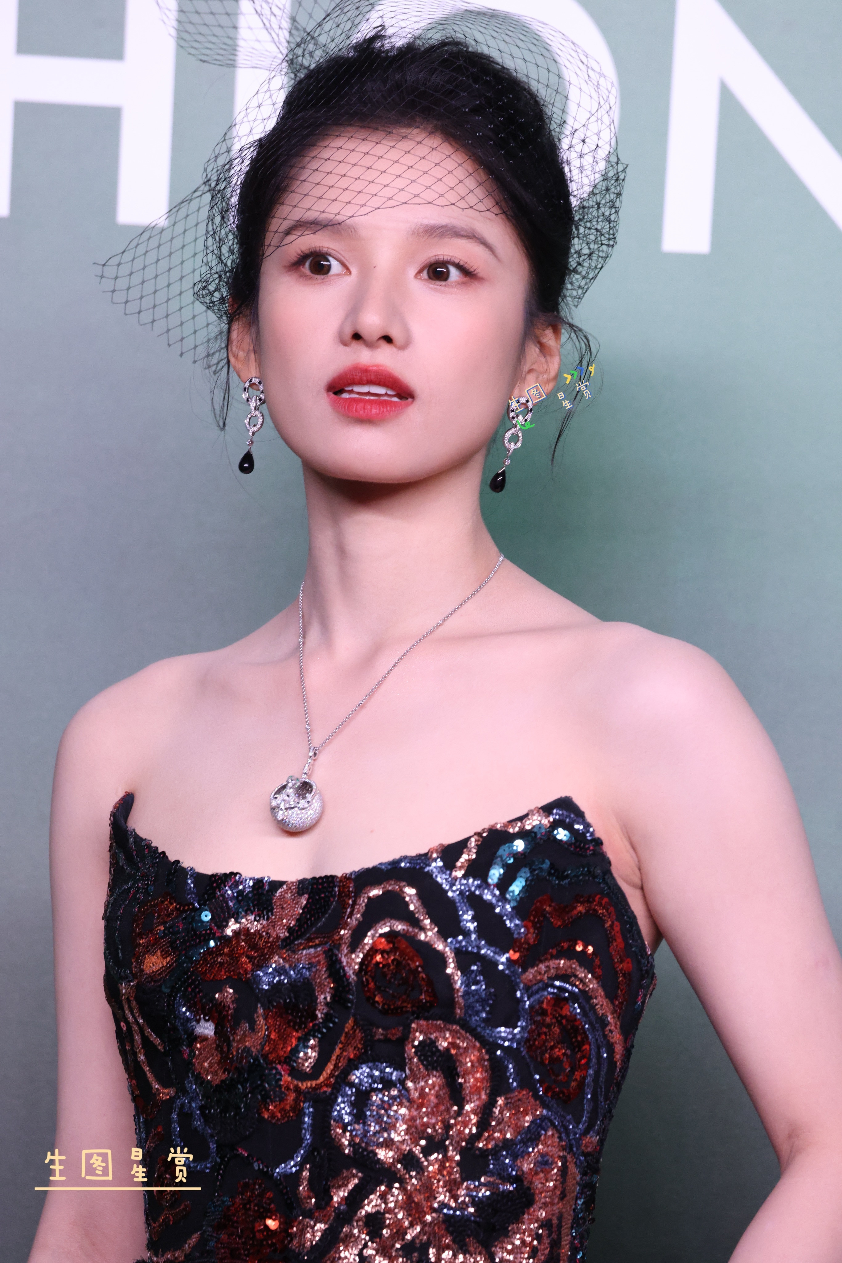 张婧仪×vogue盛典红毯富家千金，人间富贵花🌺vogue时尚之力盛会张婧仪
