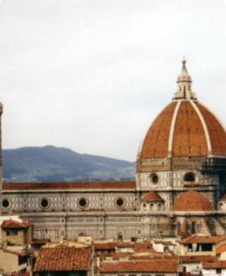 圣母百花圣殿亦称花之圣母主教座堂，是意大利佛罗伦斯最具代表性的哥特式建筑奇迹。