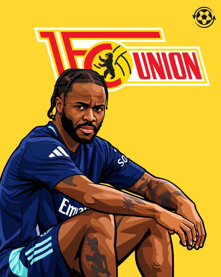 欧洲转会新闻！★这个真用不起！过去几天斯特林被推荐给了德甲的柏林联合，但柏林