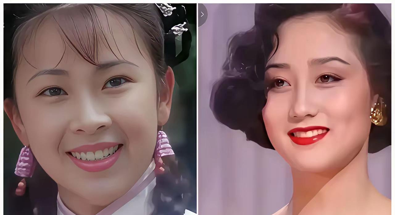 她俩都是美艳绝伦，黄秋燕是那种纯天然的美，利智则是精致明艳动人的美。李连杰为啥就
